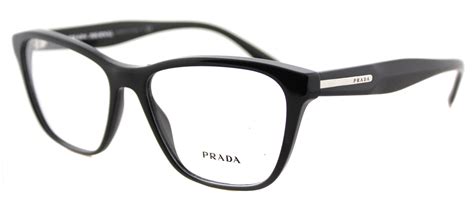 prada eyeglasses pr 04tv 1ab1o1|Prada PR 04TV 1AB1O1 Eyeglasses in Black .